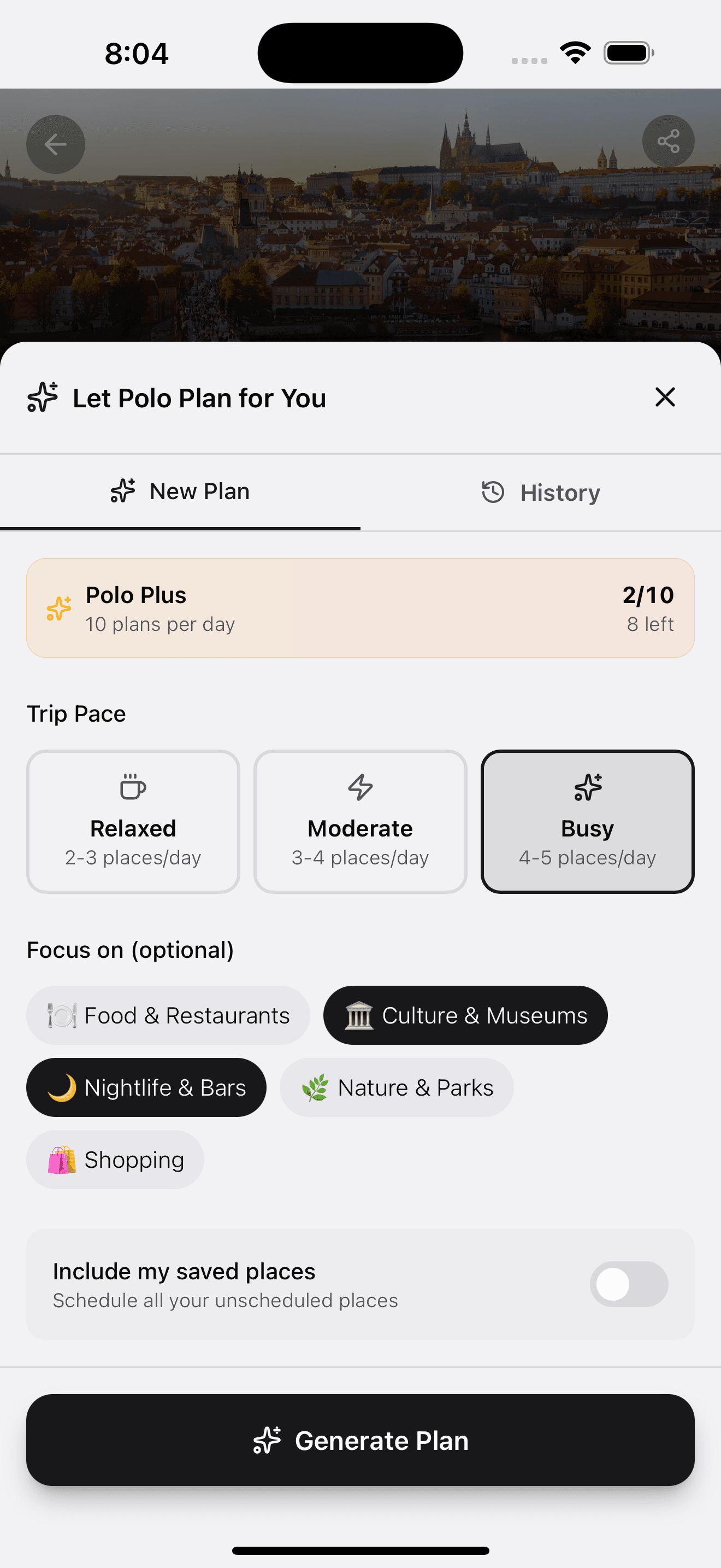 AI Trip Planner